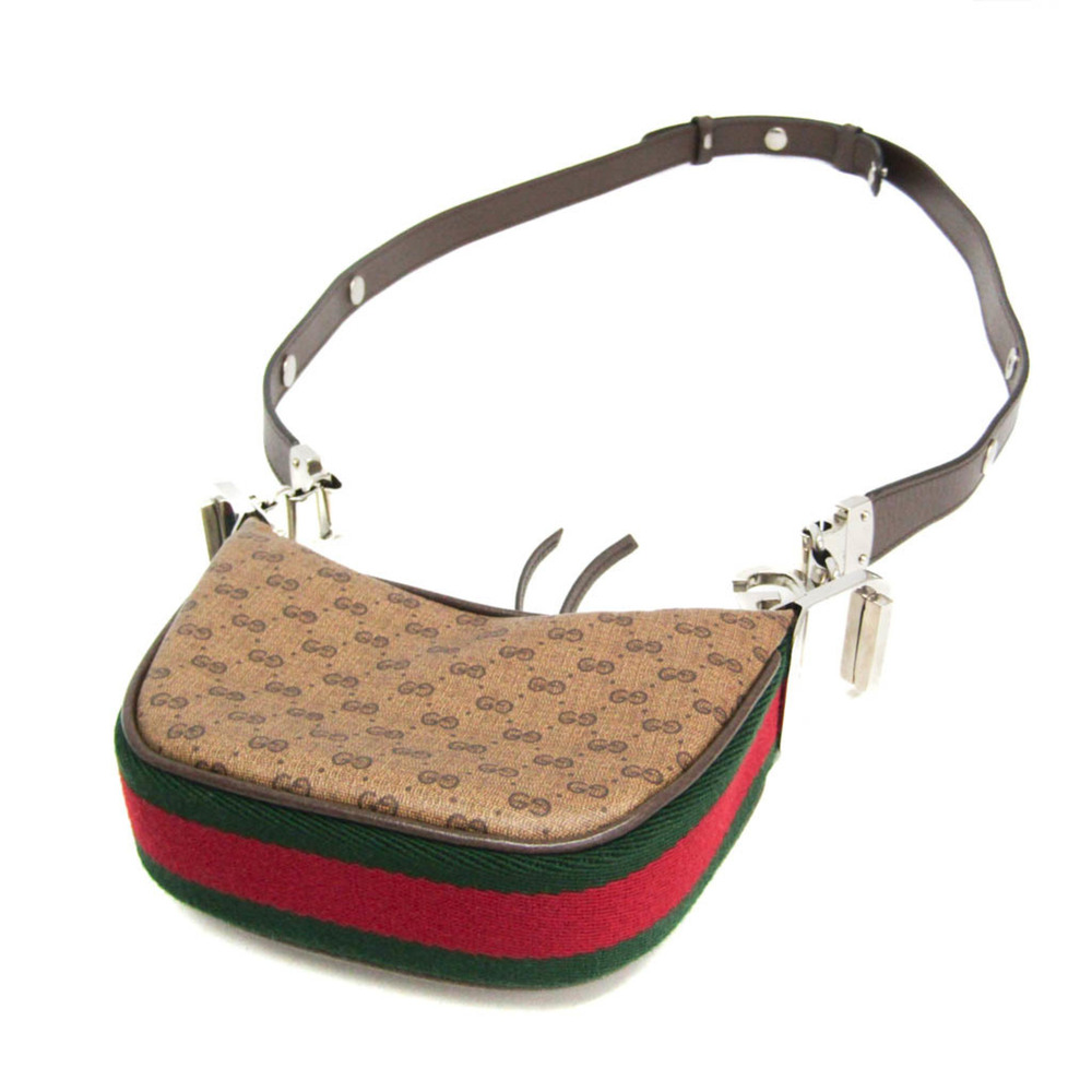GUCCI Authentic Cream Leather Shoulder Bag - Picture 3 of 13